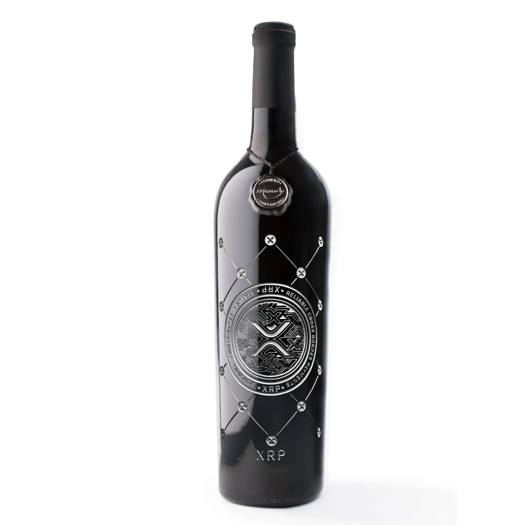 XRP Token Etched Wine